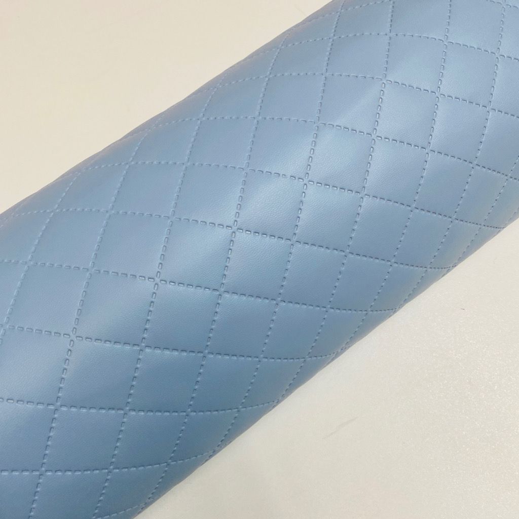 Acolchado Polipiel Celeste