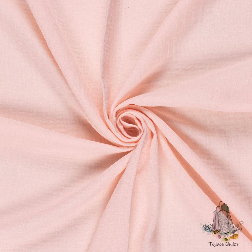 Muselina Rosa Claro - Imagen 2