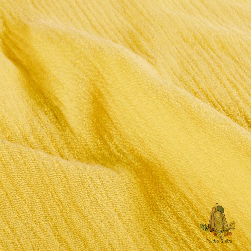 Muselina Amarillo Empolvado