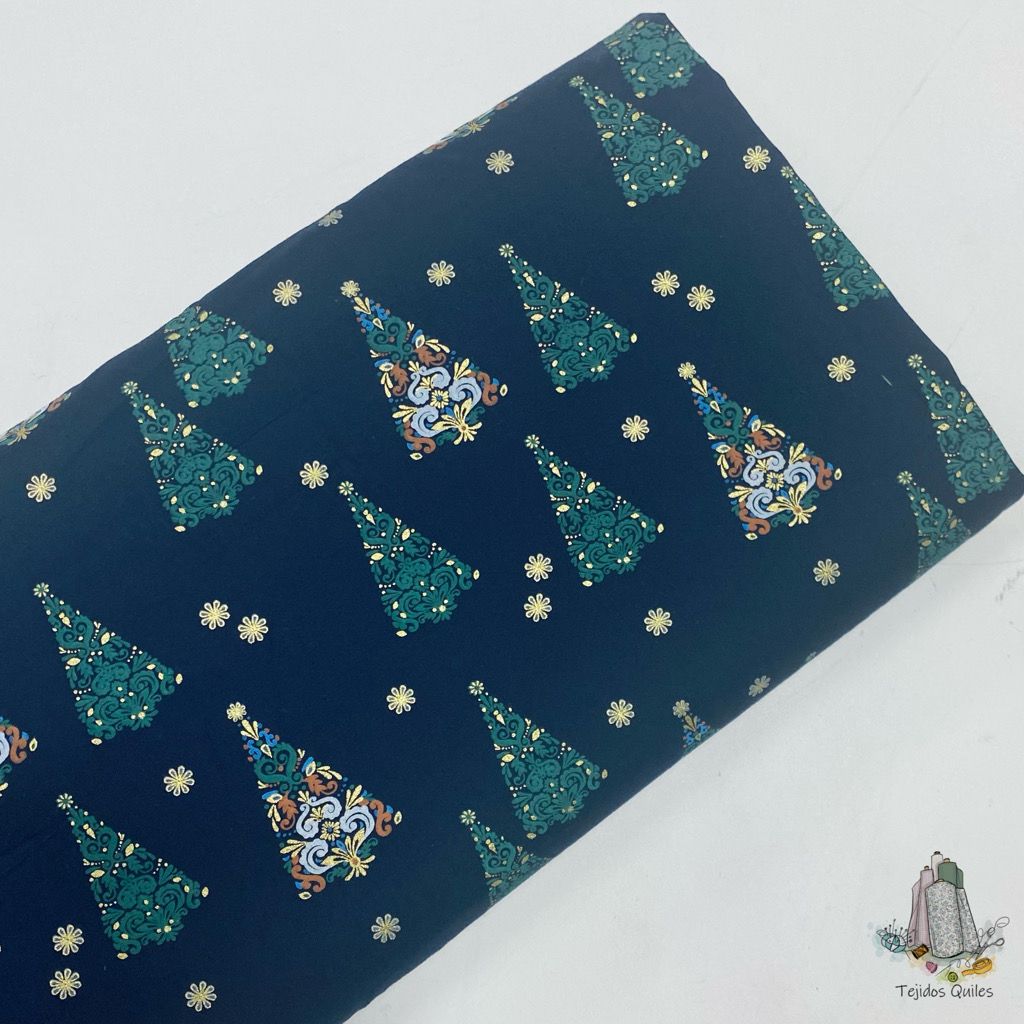 Navidad Árbol Lamer Azul