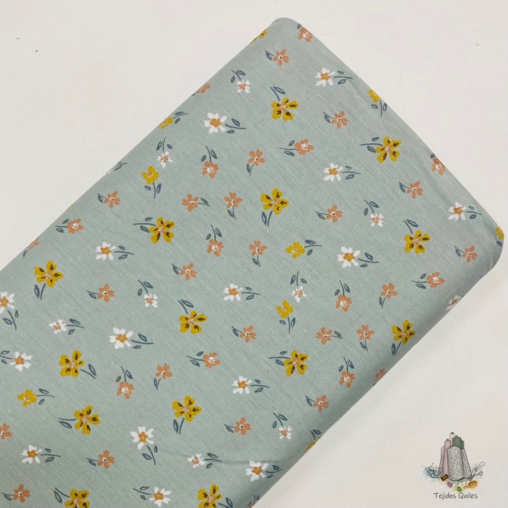 Popelín Liberty Poppy Mint