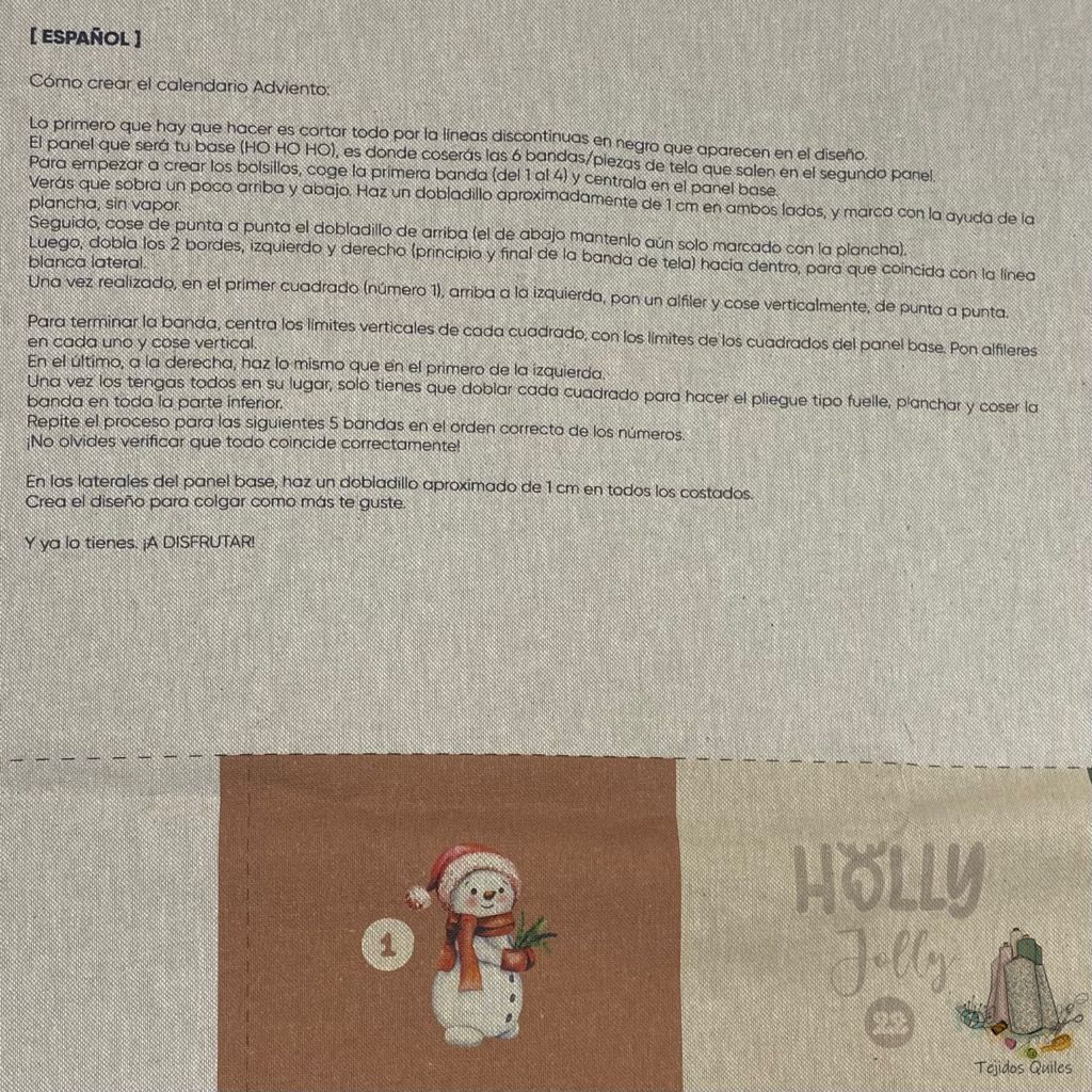 Lino Navidad Calendario Adviento - Imagen 2