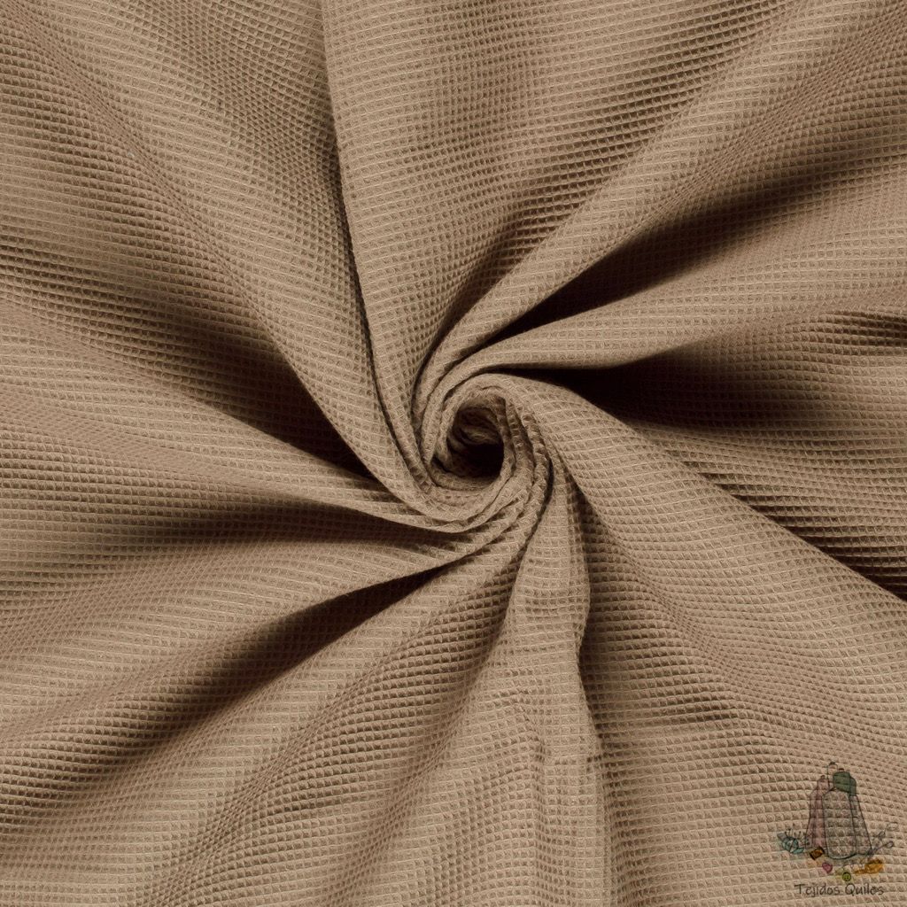 Waffle Mini Camel Oscuro