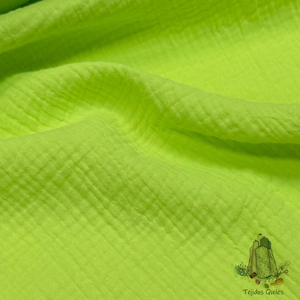Muselina Flúor Amarillo
