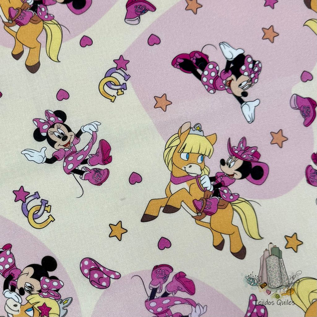 Popelín Minnie Cowboy - Imagen 4