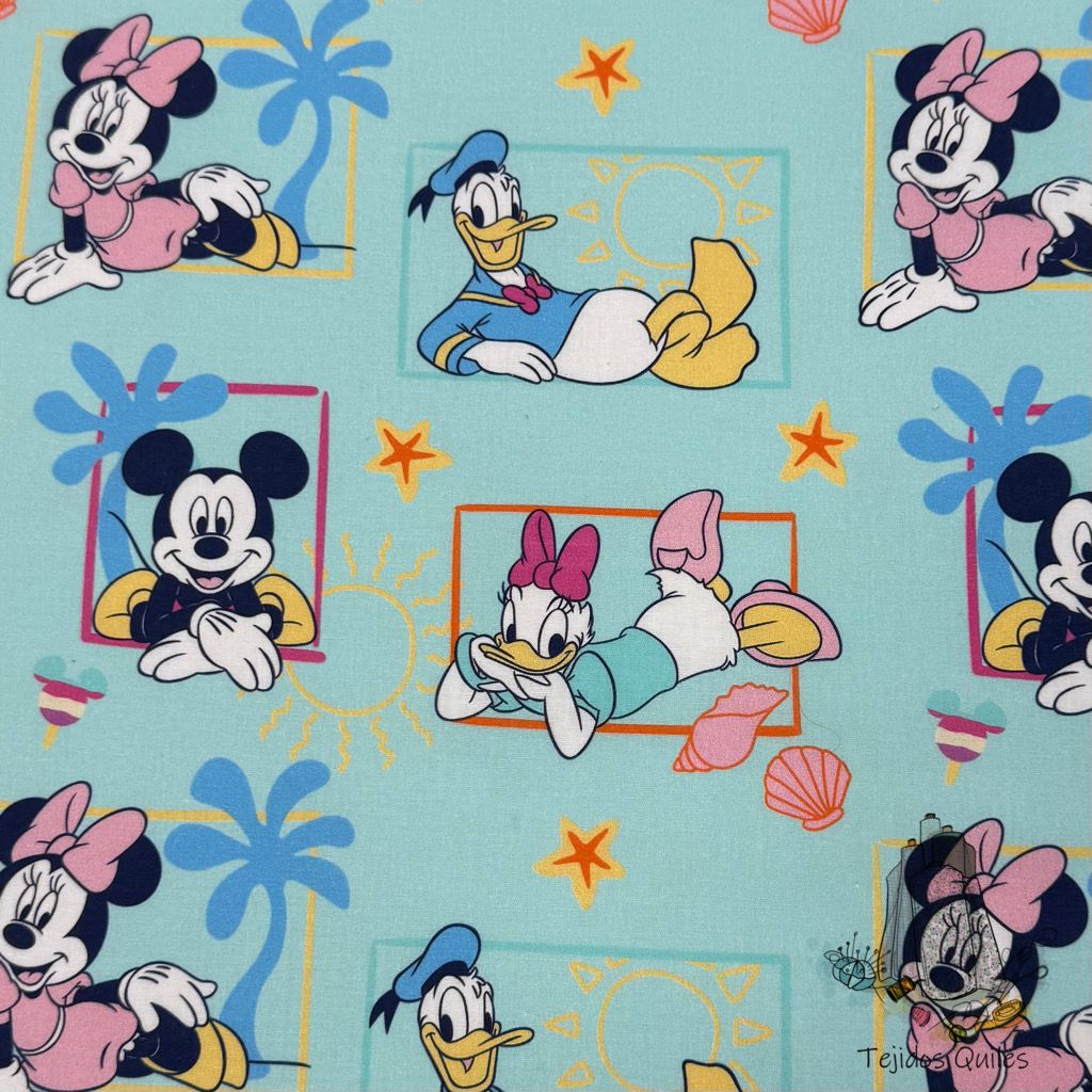 Popelín Amigos Disney - Imagen 4