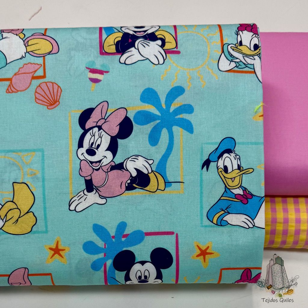 Popelín Amigos Disney