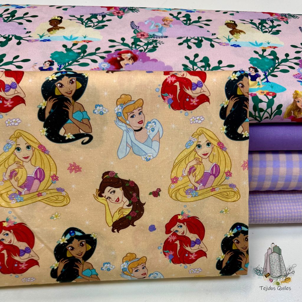 Popelín Princesas Disney Sueños