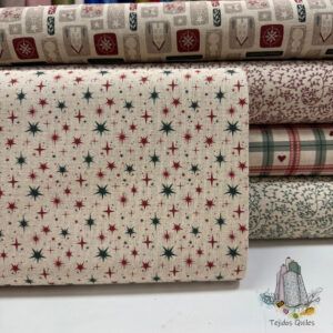 Navidad Rústico 26 Estrellas