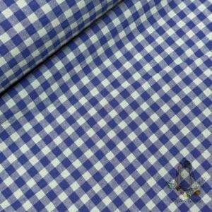 Vichy Seersucker Azul - Marino